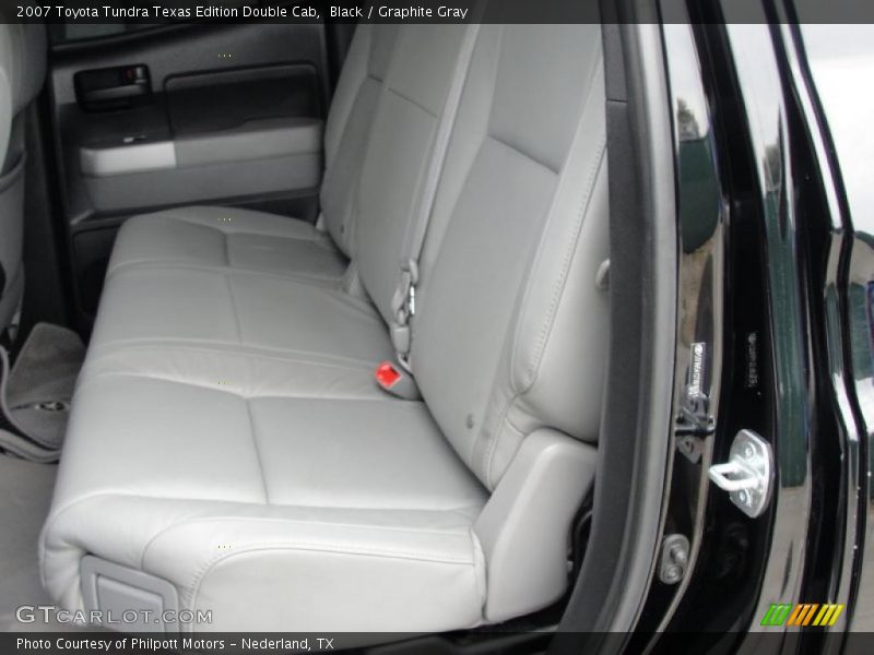 Black / Graphite Gray 2007 Toyota Tundra Texas Edition Double Cab
