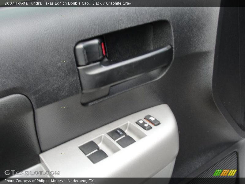 Black / Graphite Gray 2007 Toyota Tundra Texas Edition Double Cab