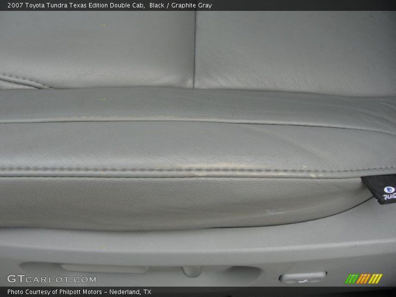 Black / Graphite Gray 2007 Toyota Tundra Texas Edition Double Cab