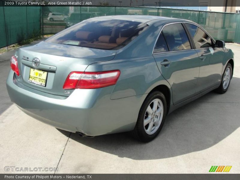 Aloe Green Metallic / Ash 2009 Toyota Camry LE