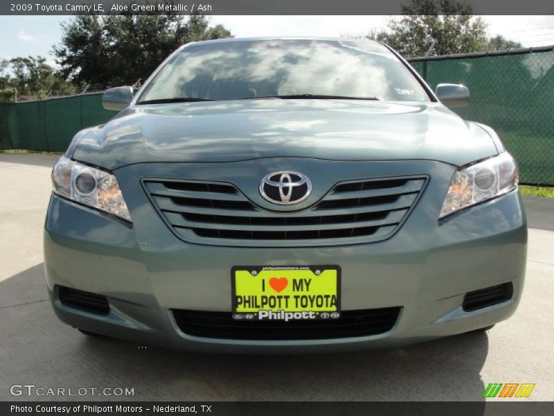 Aloe Green Metallic / Ash 2009 Toyota Camry LE