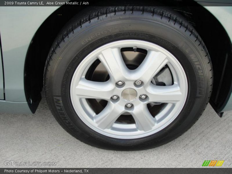 Aloe Green Metallic / Ash 2009 Toyota Camry LE