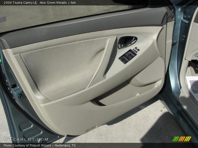 Aloe Green Metallic / Ash 2009 Toyota Camry LE