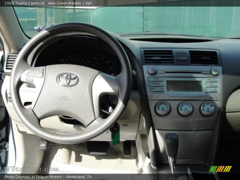 Aloe Green Metallic / Ash 2009 Toyota Camry LE