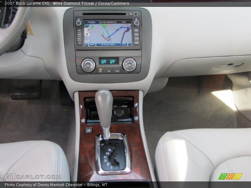 White Diamond Tricoat / Cocoa/Cashmere 2007 Buick Lucerne CXS