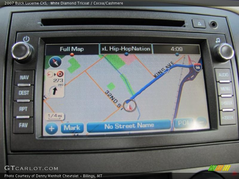 White Diamond Tricoat / Cocoa/Cashmere 2007 Buick Lucerne CXS