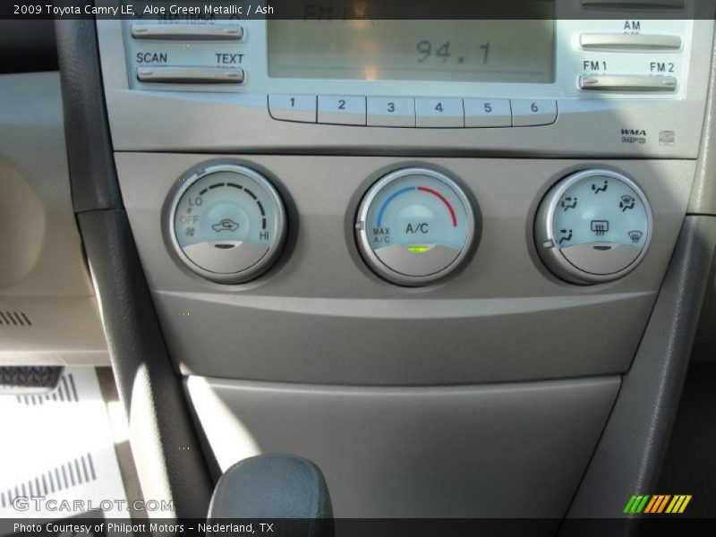 Aloe Green Metallic / Ash 2009 Toyota Camry LE
