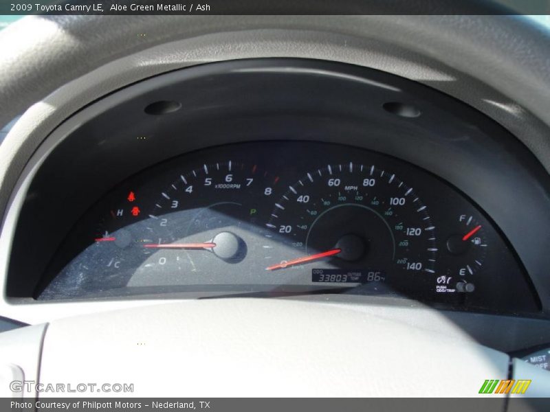 Aloe Green Metallic / Ash 2009 Toyota Camry LE