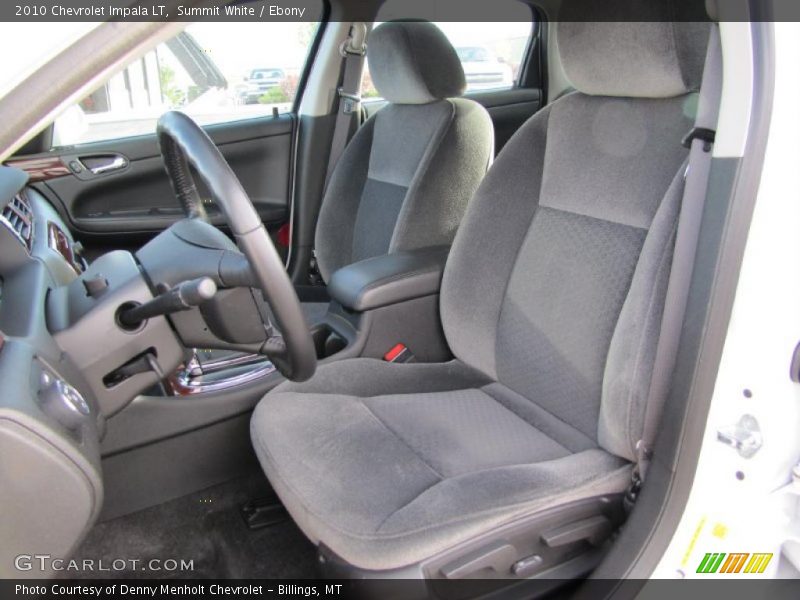 Summit White / Ebony 2010 Chevrolet Impala LT
