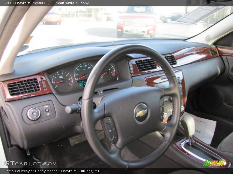 Summit White / Ebony 2010 Chevrolet Impala LT