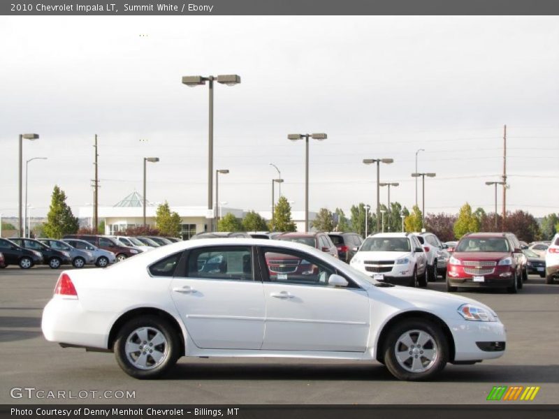 Summit White / Ebony 2010 Chevrolet Impala LT