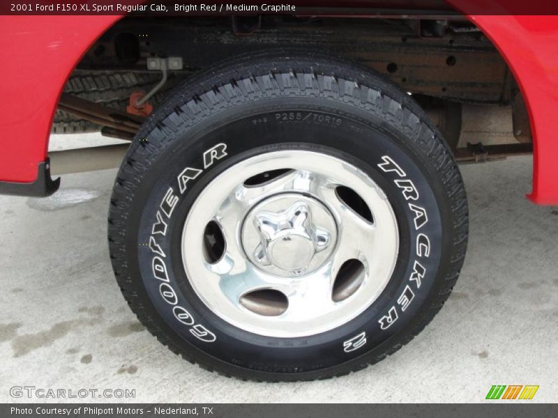 Bright Red / Medium Graphite 2001 Ford F150 XL Sport Regular Cab