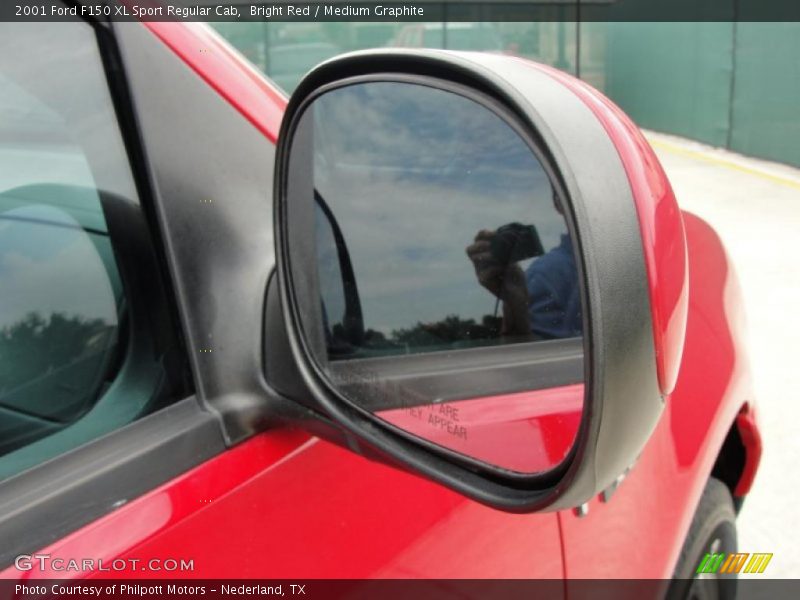 Bright Red / Medium Graphite 2001 Ford F150 XL Sport Regular Cab