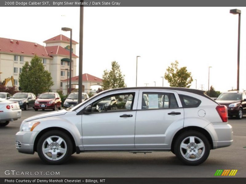 Bright Silver Metallic / Dark Slate Gray 2008 Dodge Caliber SXT