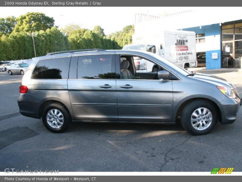 Sterling Gray Metallic / Gray 2009 Honda Odyssey EX
