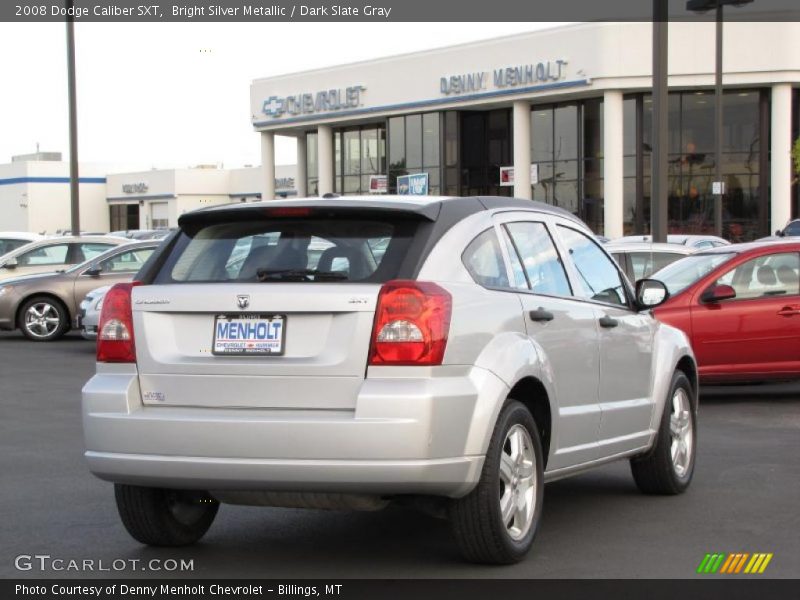 Bright Silver Metallic / Dark Slate Gray 2008 Dodge Caliber SXT