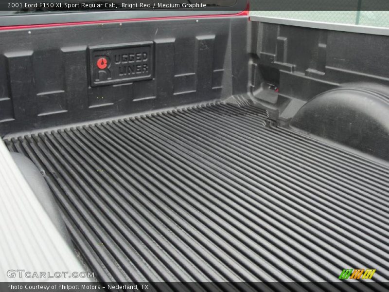 Bright Red / Medium Graphite 2001 Ford F150 XL Sport Regular Cab