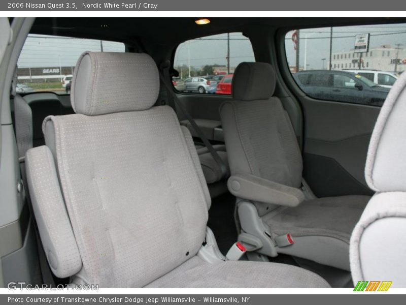 Nordic White Pearl / Gray 2006 Nissan Quest 3.5