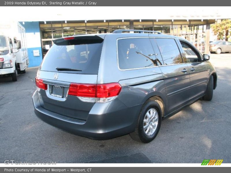 Sterling Gray Metallic / Gray 2009 Honda Odyssey EX