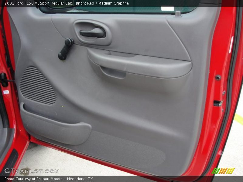 Bright Red / Medium Graphite 2001 Ford F150 XL Sport Regular Cab