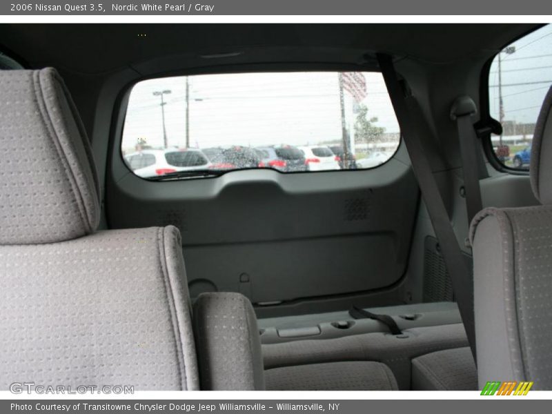 Nordic White Pearl / Gray 2006 Nissan Quest 3.5