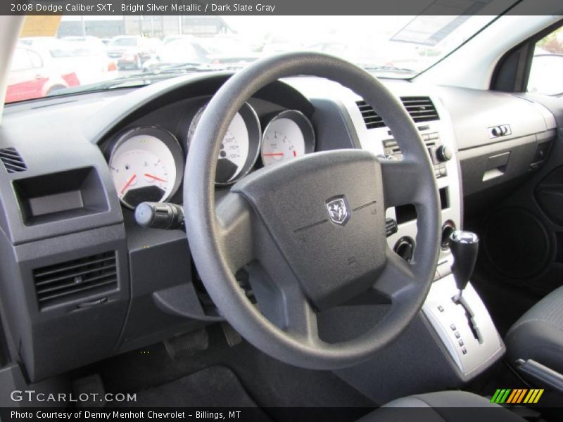 Bright Silver Metallic / Dark Slate Gray 2008 Dodge Caliber SXT