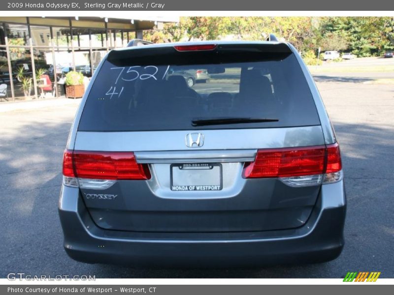 Sterling Gray Metallic / Gray 2009 Honda Odyssey EX