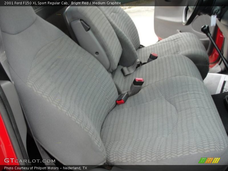 Bright Red / Medium Graphite 2001 Ford F150 XL Sport Regular Cab