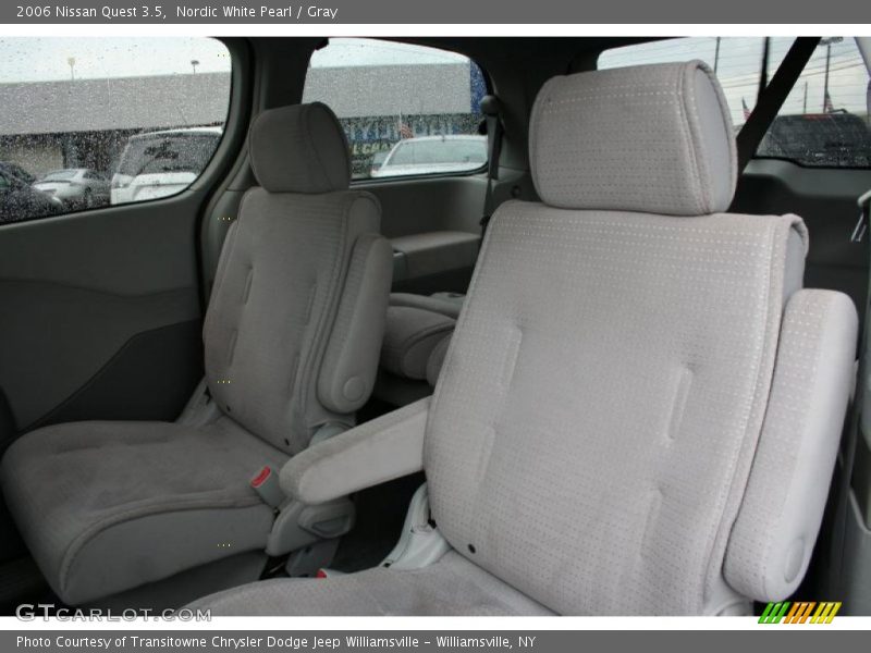 Nordic White Pearl / Gray 2006 Nissan Quest 3.5