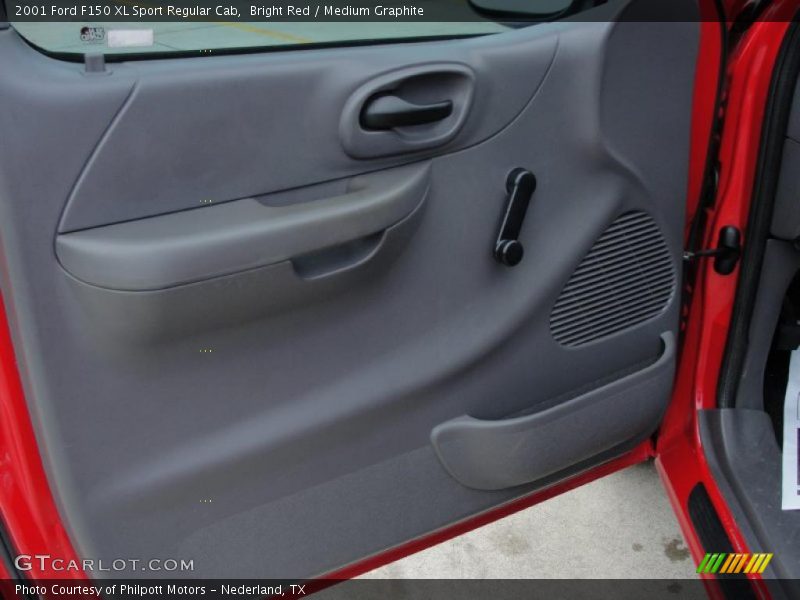 Bright Red / Medium Graphite 2001 Ford F150 XL Sport Regular Cab