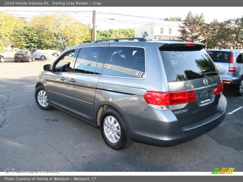 Sterling Gray Metallic / Gray 2009 Honda Odyssey EX
