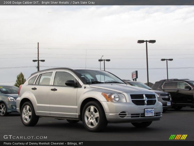 Bright Silver Metallic / Dark Slate Gray 2008 Dodge Caliber SXT