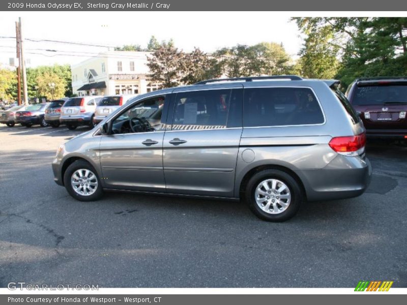 Sterling Gray Metallic / Gray 2009 Honda Odyssey EX