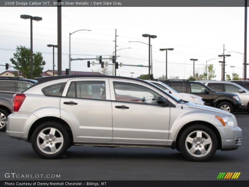 Bright Silver Metallic / Dark Slate Gray 2008 Dodge Caliber SXT