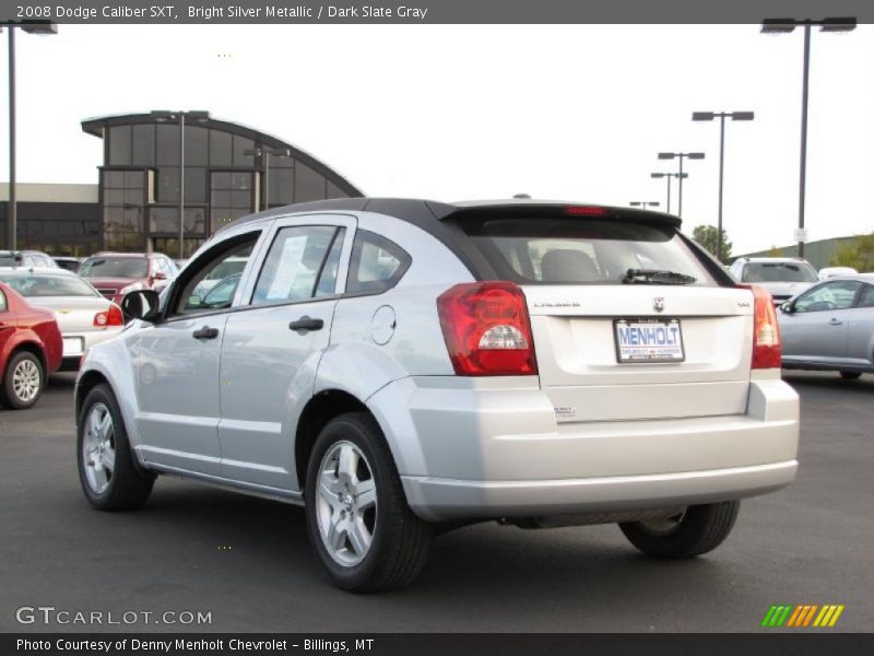 Bright Silver Metallic / Dark Slate Gray 2008 Dodge Caliber SXT