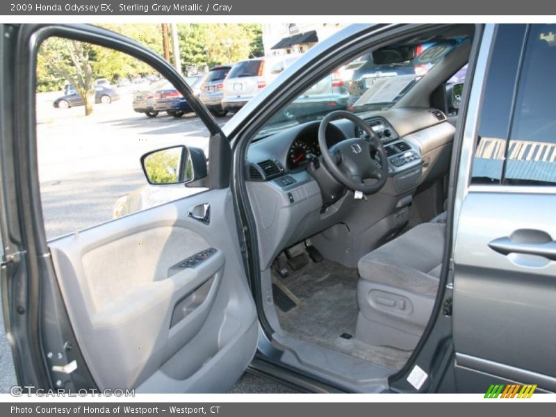 Sterling Gray Metallic / Gray 2009 Honda Odyssey EX