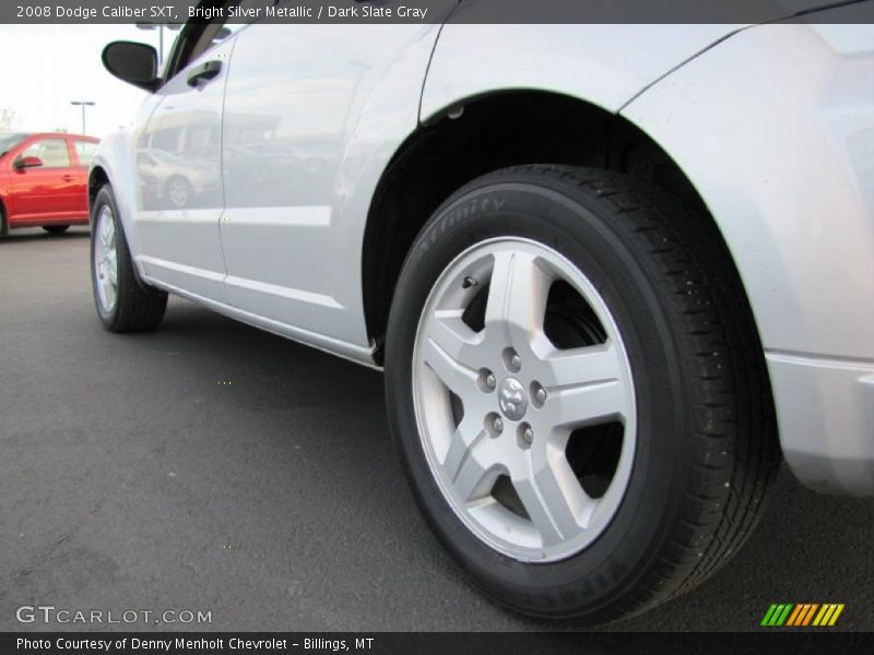 Bright Silver Metallic / Dark Slate Gray 2008 Dodge Caliber SXT