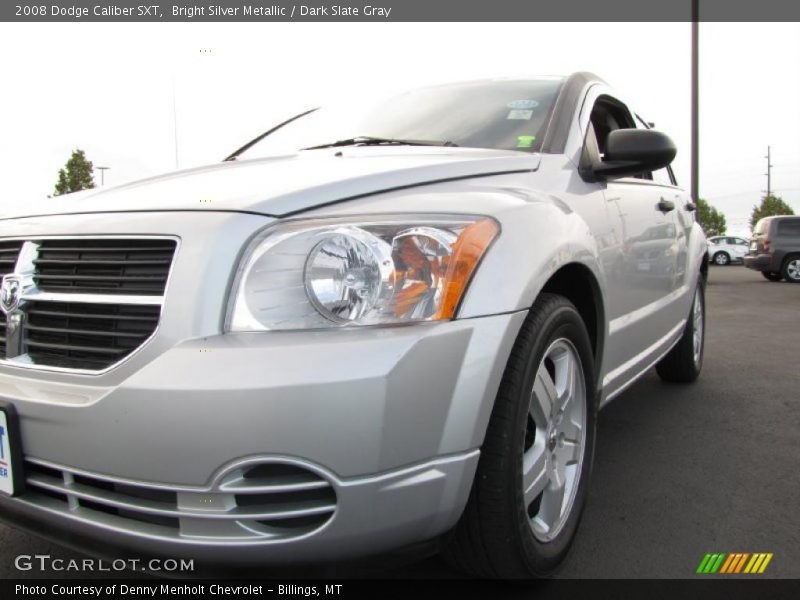 Bright Silver Metallic / Dark Slate Gray 2008 Dodge Caliber SXT