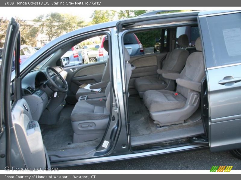 Sterling Gray Metallic / Gray 2009 Honda Odyssey EX
