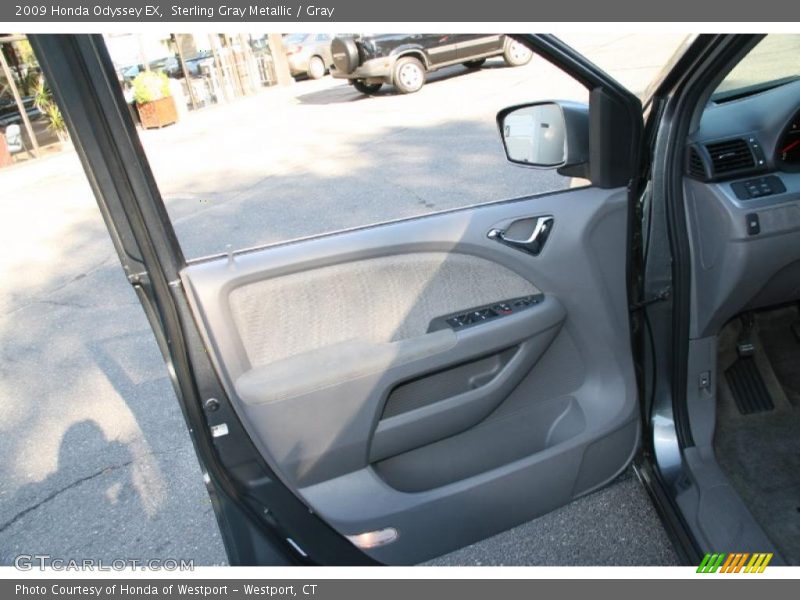 Sterling Gray Metallic / Gray 2009 Honda Odyssey EX