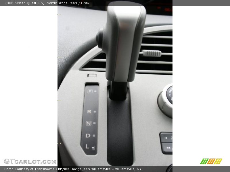 Nordic White Pearl / Gray 2006 Nissan Quest 3.5