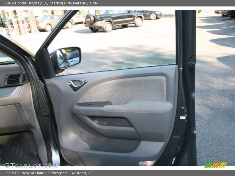Sterling Gray Metallic / Gray 2009 Honda Odyssey EX