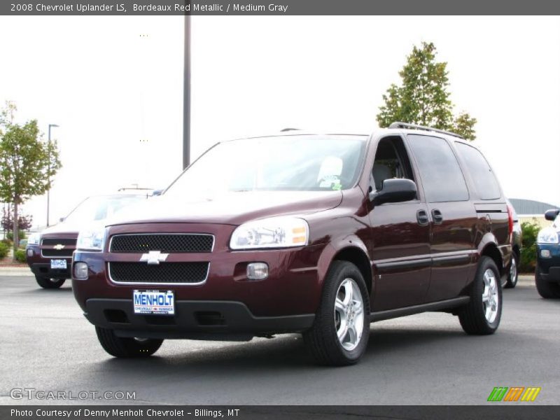 Bordeaux Red Metallic / Medium Gray 2008 Chevrolet Uplander LS