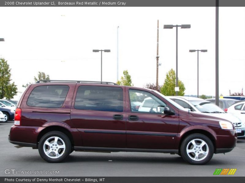 Bordeaux Red Metallic / Medium Gray 2008 Chevrolet Uplander LS