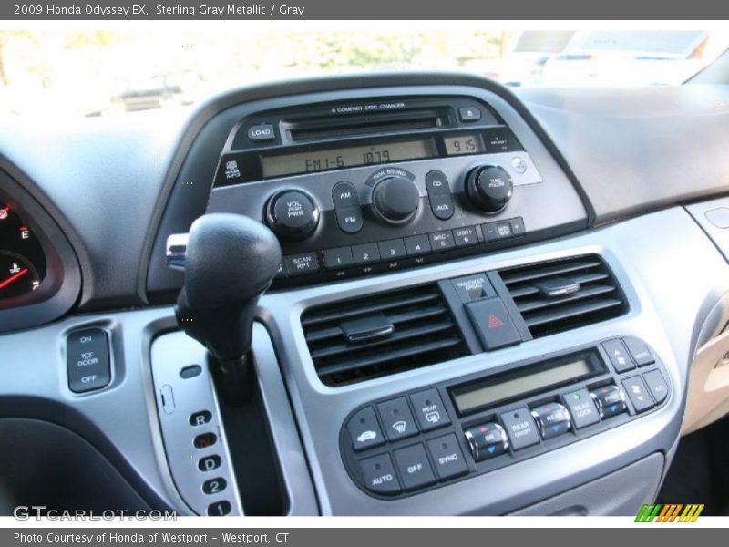Sterling Gray Metallic / Gray 2009 Honda Odyssey EX