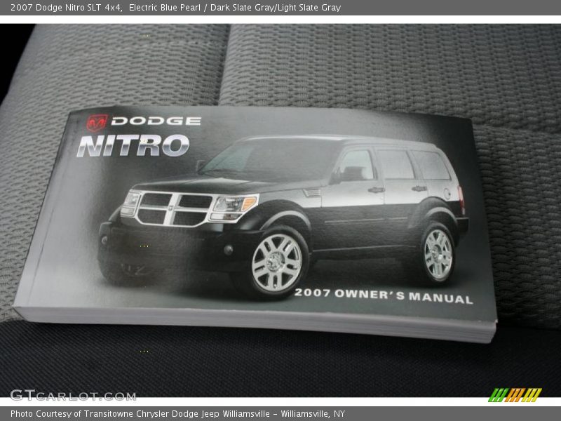 Electric Blue Pearl / Dark Slate Gray/Light Slate Gray 2007 Dodge Nitro SLT 4x4
