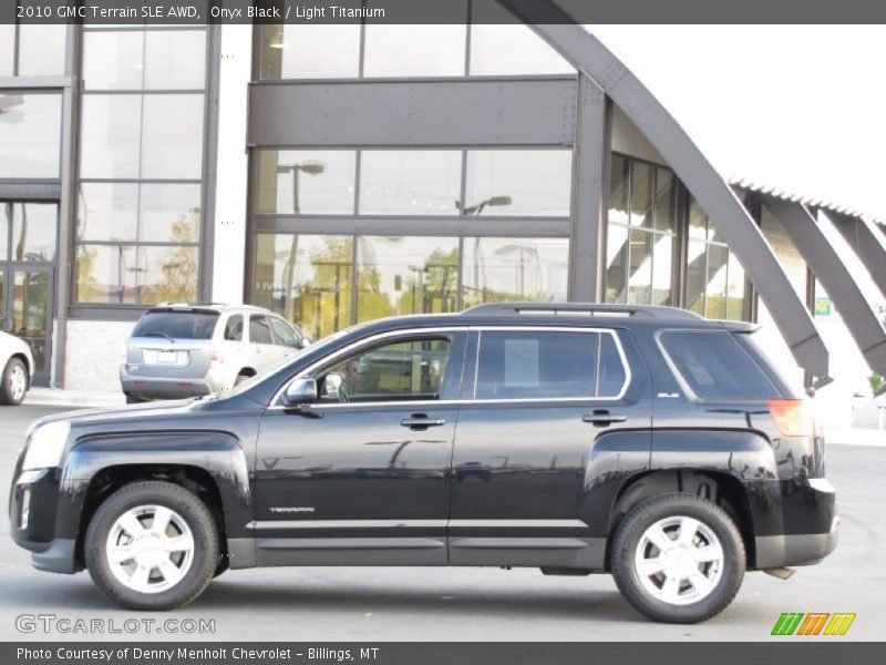 Onyx Black / Light Titanium 2010 GMC Terrain SLE AWD