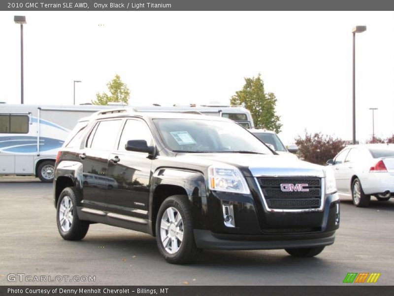 Onyx Black / Light Titanium 2010 GMC Terrain SLE AWD