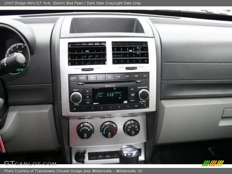 Electric Blue Pearl / Dark Slate Gray/Light Slate Gray 2007 Dodge Nitro SLT 4x4