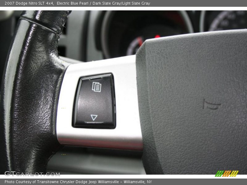 Electric Blue Pearl / Dark Slate Gray/Light Slate Gray 2007 Dodge Nitro SLT 4x4